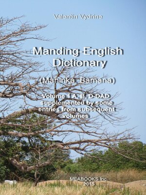 cover image of Manding-English Dictionary